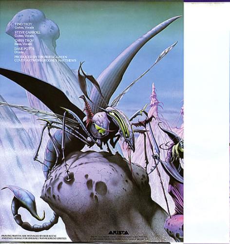 Praying Mantis Time Tells No Lies Japanese vinyl LP album (LP